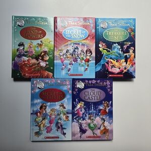 Thea Stilton Hardcover Scholastic Books - Lot of 5